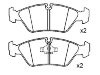 剎車片 Brake Pad Set:34 11 1 157 510