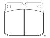 剎車片 Brake Pad Set:121029