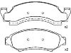 剎車片 Brake Pad Set:D6TZ-2001-D