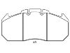 剎車片 Brake Pad Set:81 50820 5072